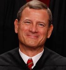 Photo of Chief Justice John Roberts smiling