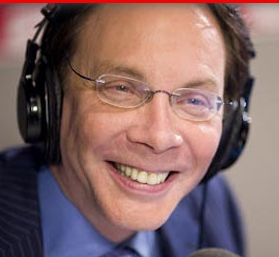 Photo of Alan Colmes in headphones